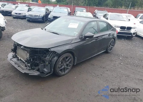 2023 Honda Civic Sport из США, поврежденный, VIN 2HGFE2F55PH544172